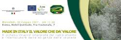 'Made in Italy, il valore che dà valore'